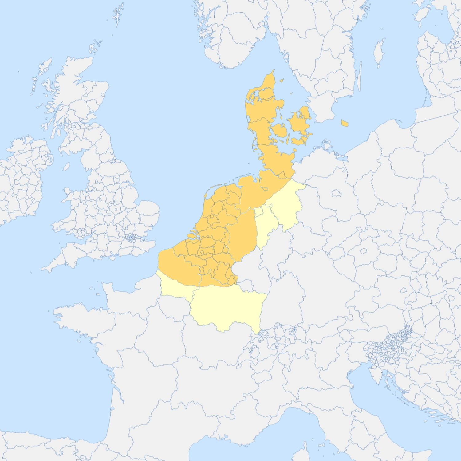 Image of the borders of Beneden